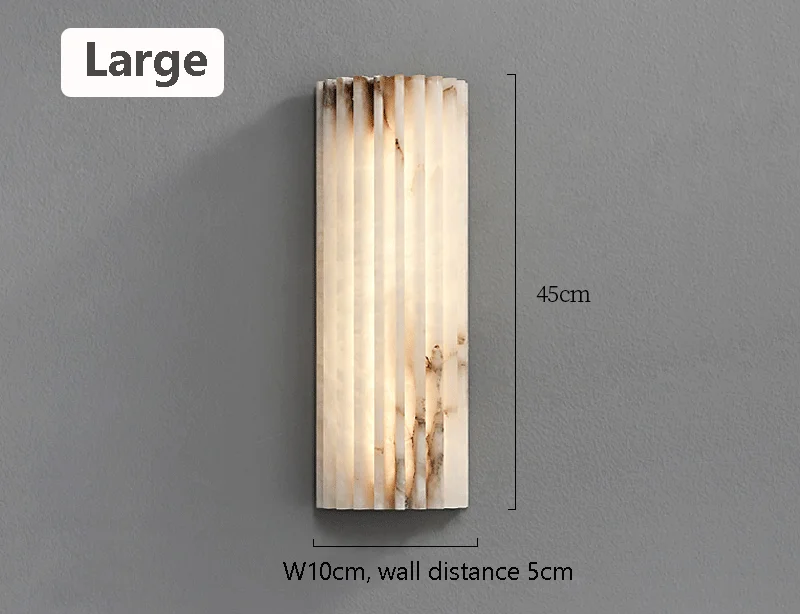 MarbellaLuce Modern Marble Wall Lamp