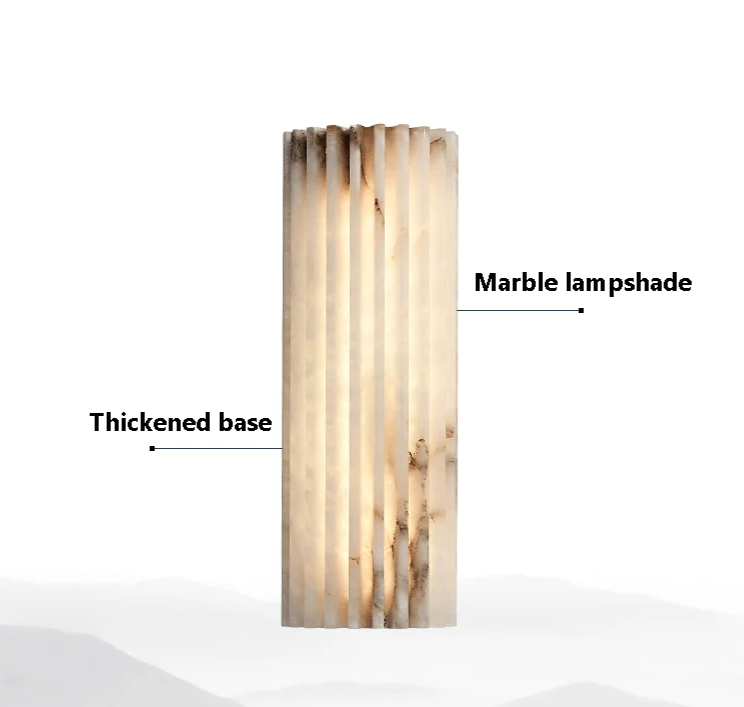 MarbellaLuce Modern Marble Wall Lamp
