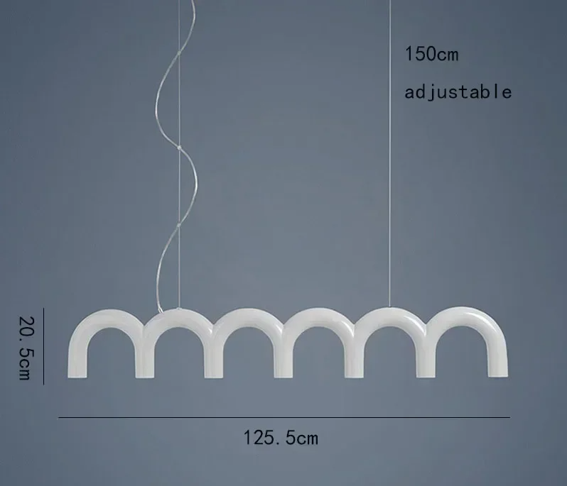 LumaArc U-Shape Design Ceiling Lamp