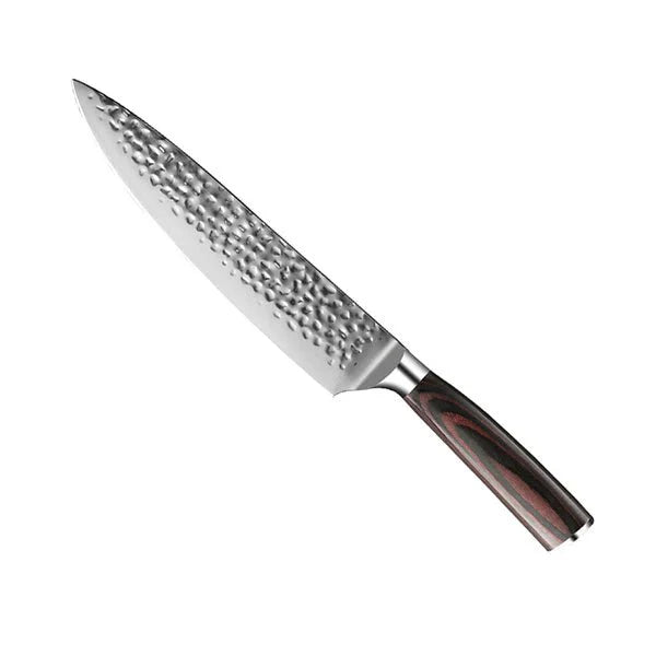 Japanese Hammered Damascus Chef  Knife Set – 3-Piece Set