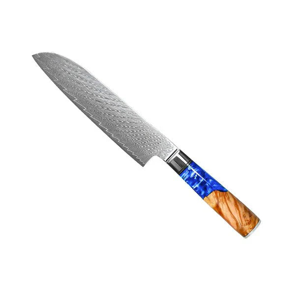 Professional Japanese Damascus Knife Set – 6-Piece Chefs Quality Set