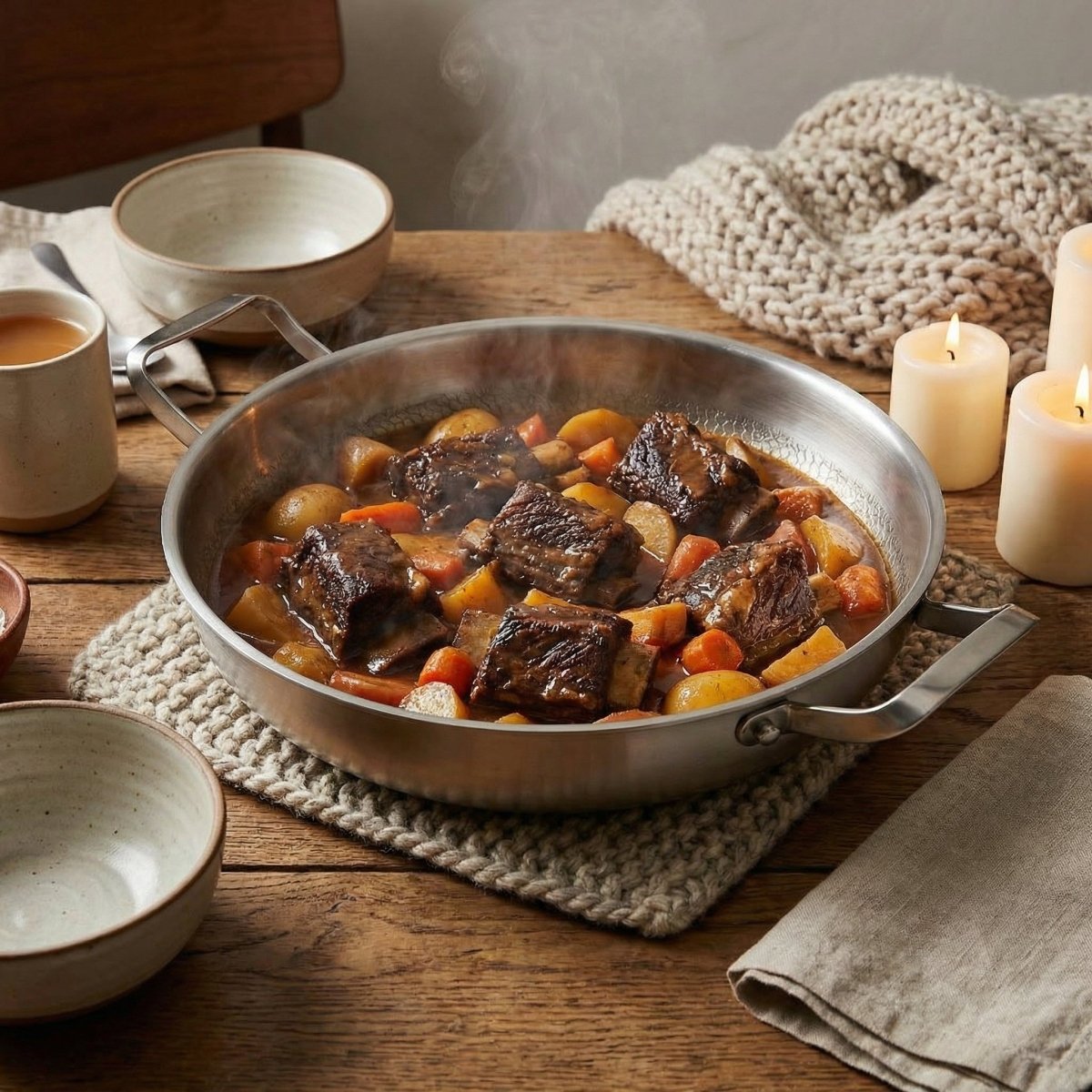 Titanium Pan with Two Handles I PFAS-Free & Durable